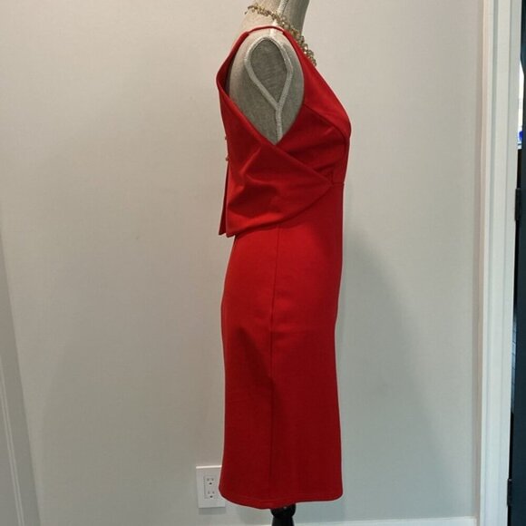 Mystic Red Midi Dress - Picture 5 of 16